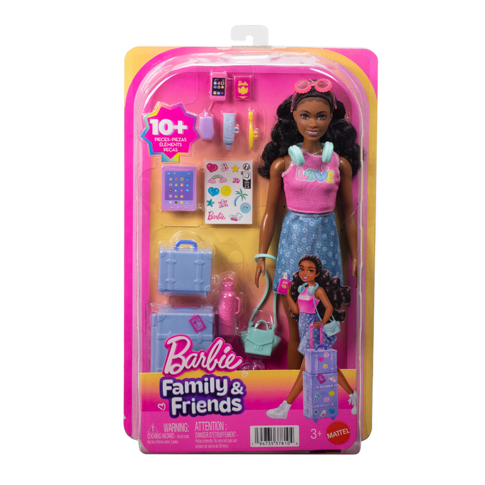Barbie Family and Friend Brooklyn travel doll 2026
