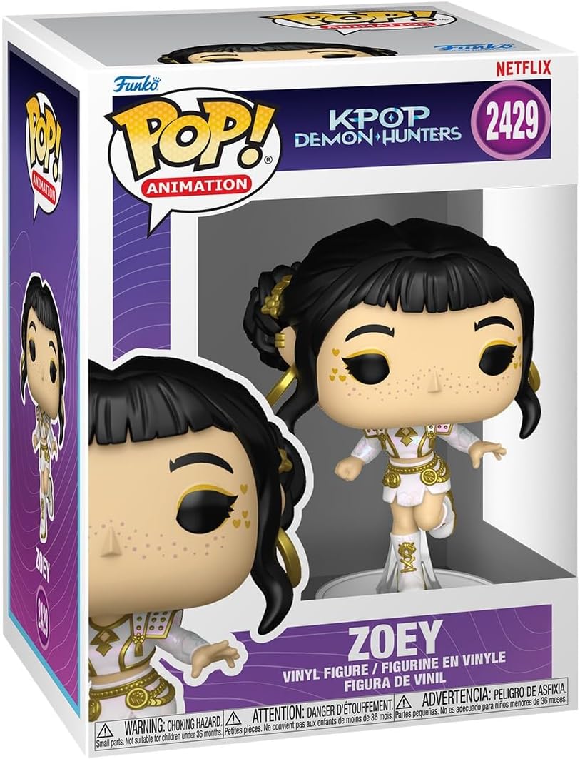 KPop Demon Hunters Funko Pop Zoey What It Sounds Like