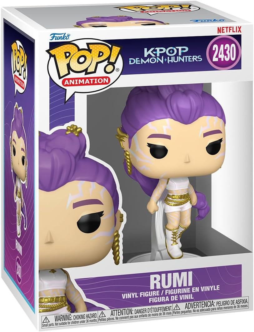 KPop Demon Hunters Funko Pop Rumi What It Sounds Like