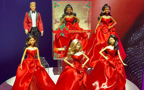 Barbie Signature Holiday 2026 dolls
