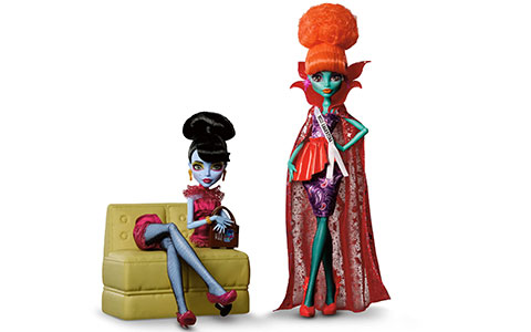 Monster High Beetlejuice Waiting Room Miss Argentina and Magician's Assistant 2-pack dolls 2026