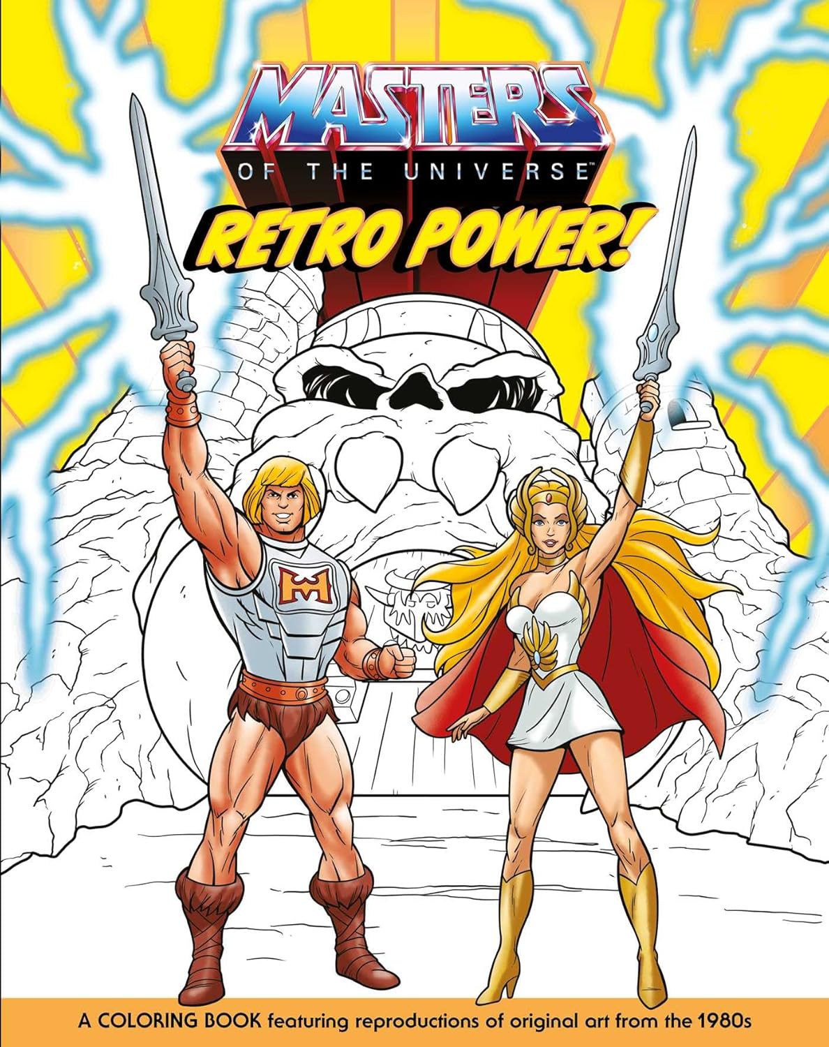 Master Coloring Masters of the Universe: Retro Power! Coloring Book - YouLoveIt.com