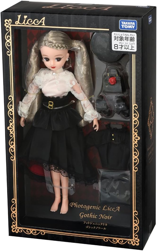 Takara Tomy Licca-chan Doll Photogenic Licca Gothic Noir doll 2026