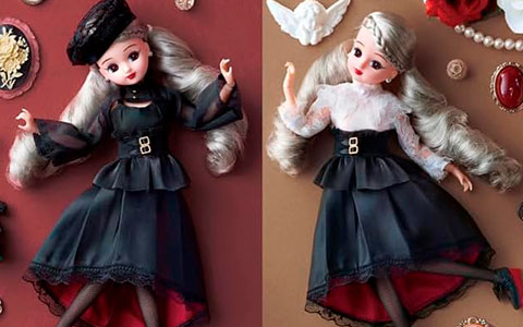 Takara Tomy Licca-chan Doll Photogenic Licca Gothic Noir doll 2026