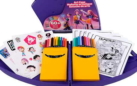 Crayola KPop Demon Hunters Art Case