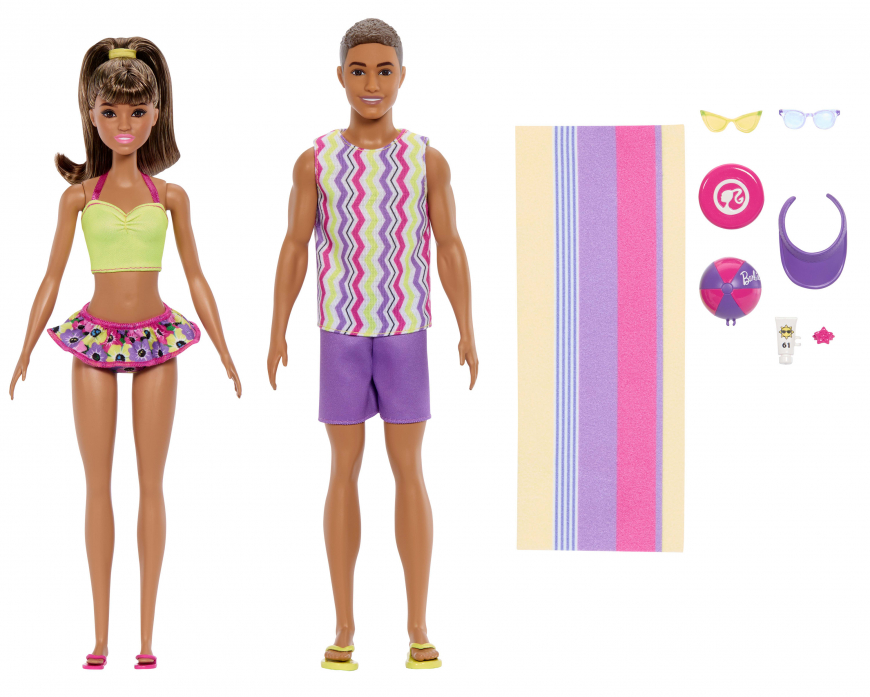 Barbie 2026 beach 2-pack dolls