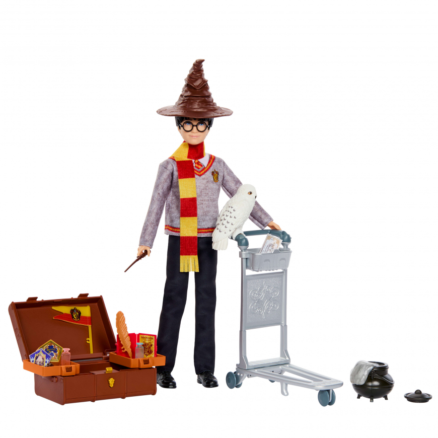 Harry Potter Platform 9¾ Journey to Hogwarts Doll Set