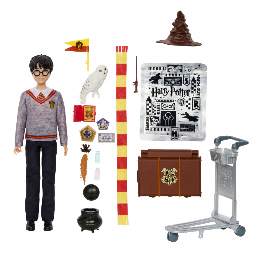 Harry Potter Platform 9¾ Journey to Hogwarts Doll Set