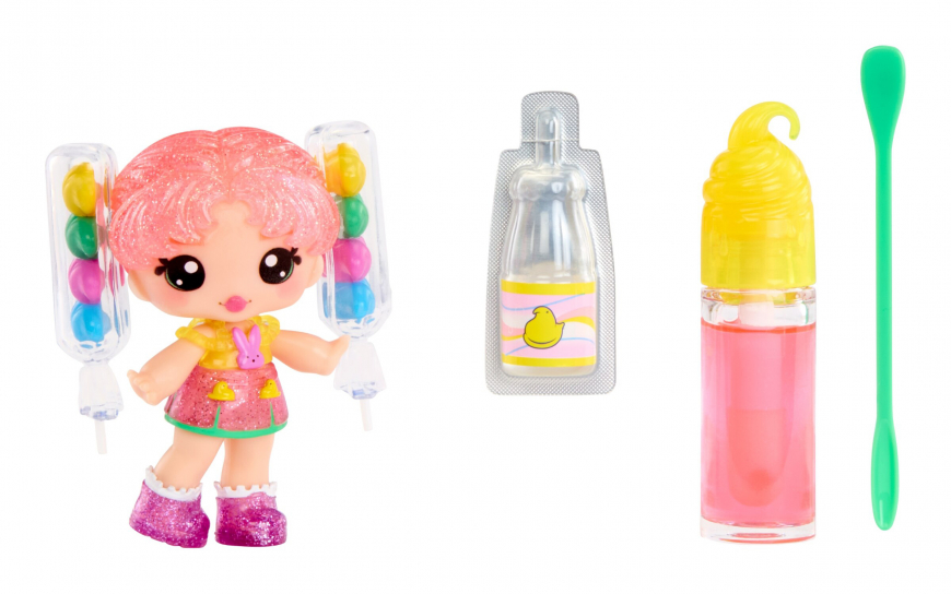 Yummiland x PEEPS Lip Gloss Molly Mallows doll