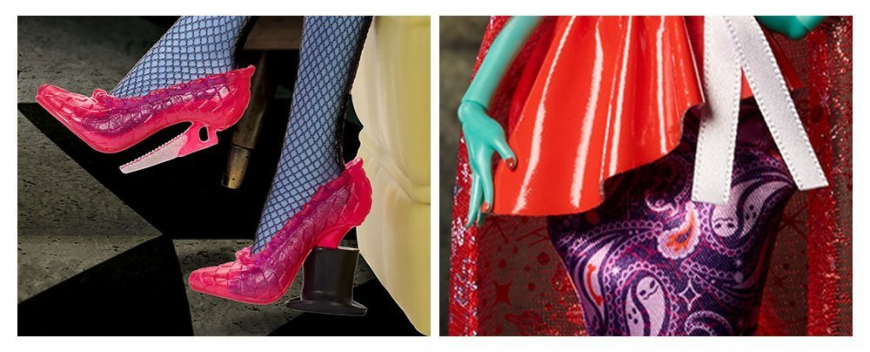 Monster High Skullector Beetlejuice Miss Argentina and Magician's Assistant 2-pack dolls