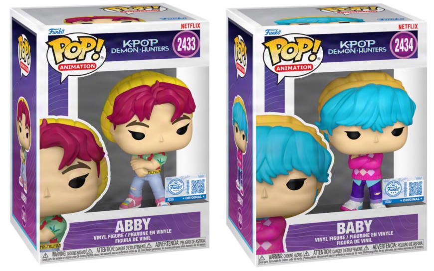 KPop Demon Hunters Saja Boys Soda Pop figures