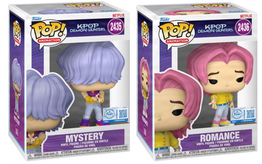 KPop Demon Hunters Saja Boys Soda Pop figures