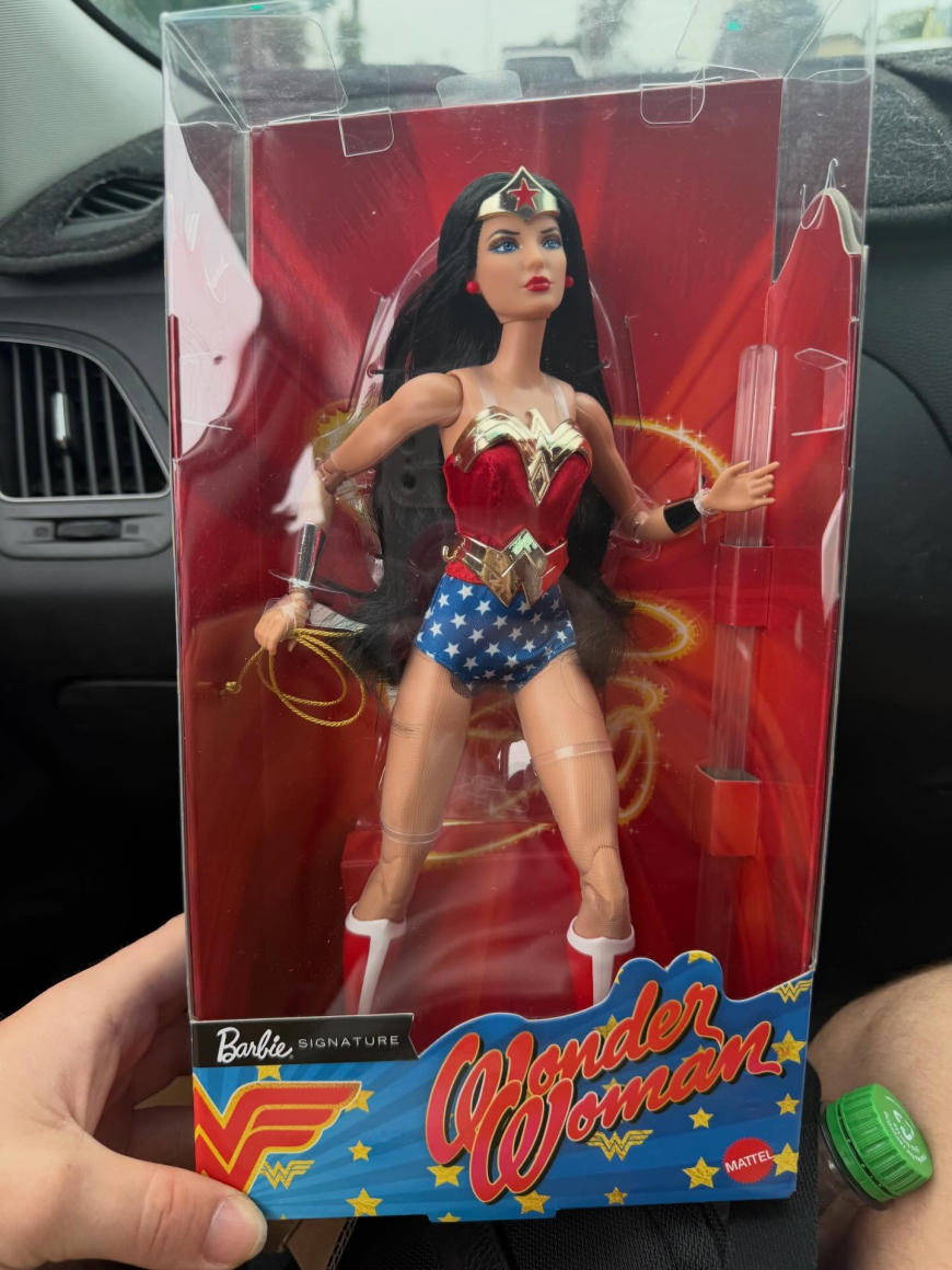 Barbie Signature 85th anniversary Wonder Woman doll 2026 irl photos