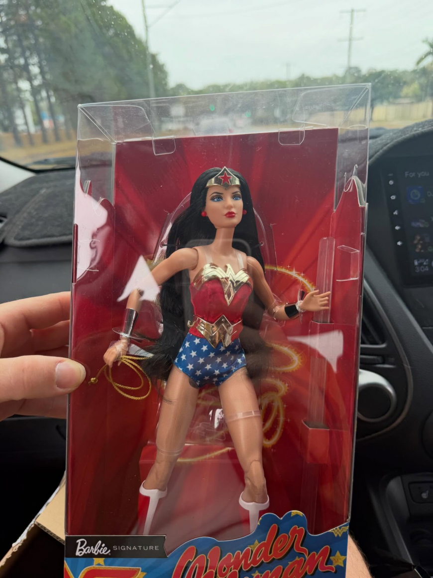 Barbie Signature 85th anniversary Wonder Woman doll 2026 irl photos