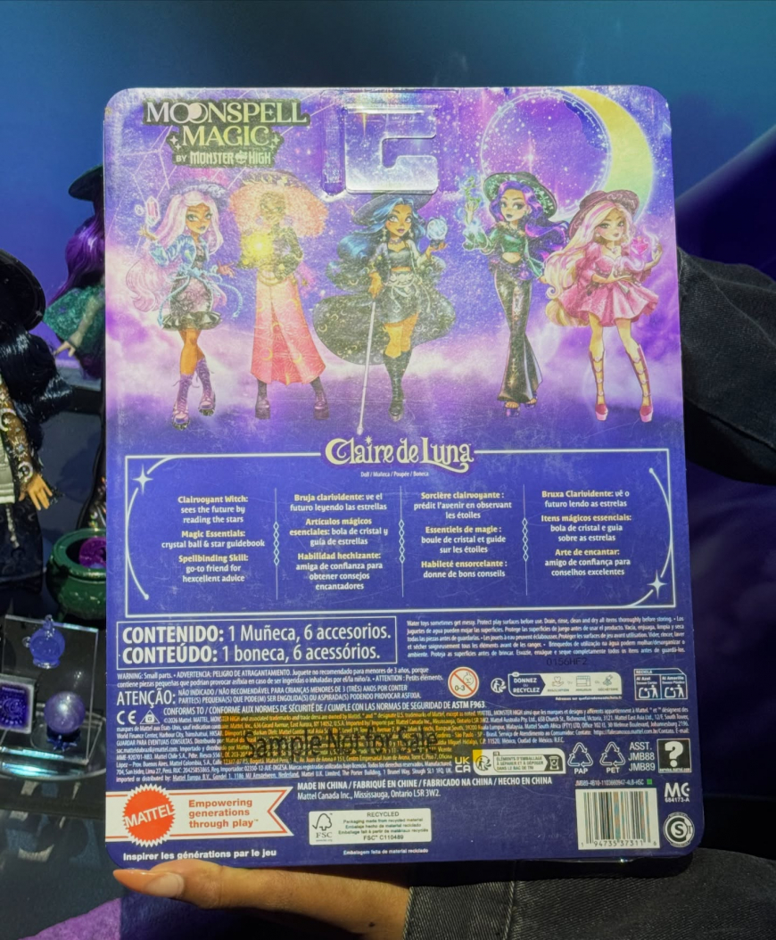 Moonspell Magic by Monster High dolls in real life photos