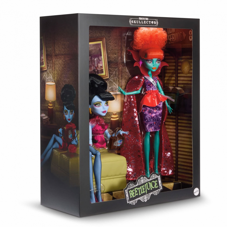 Monster High Beetlejuice Waiting Room Miss Argentina and Magician's Assistant 2-pack dolls 2026