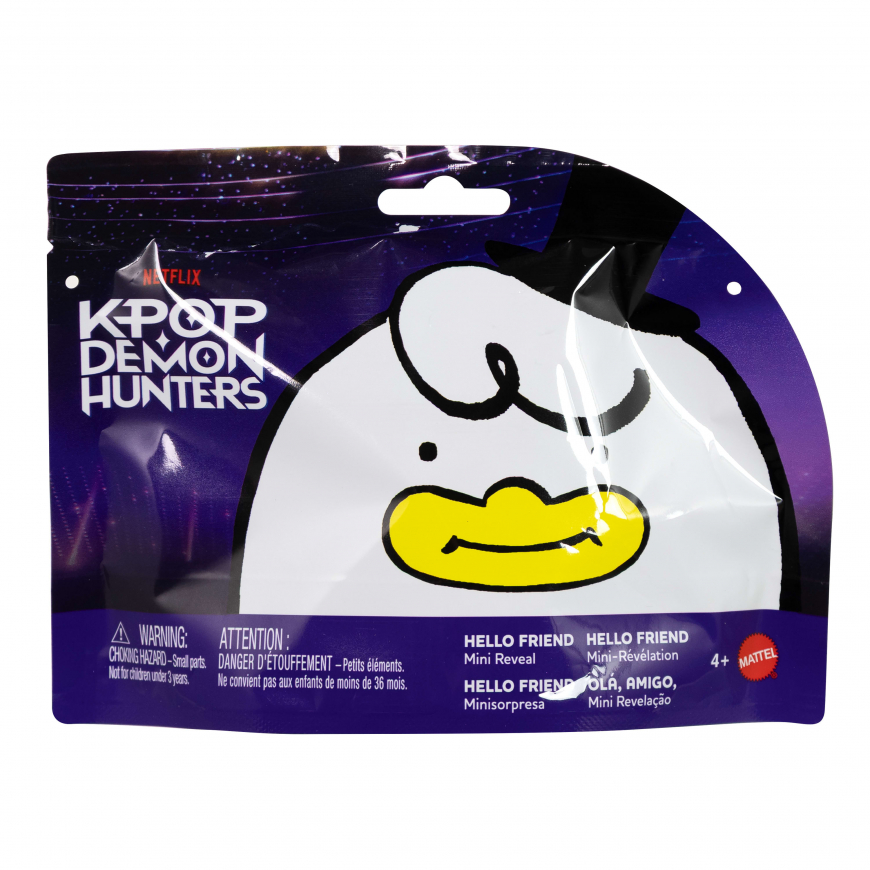 Mattel KPop Demon Hunters, Mini Collectible Keychain Figures, HUNTR/X, Saja Boys, Derpy, Sussie, & Accessories