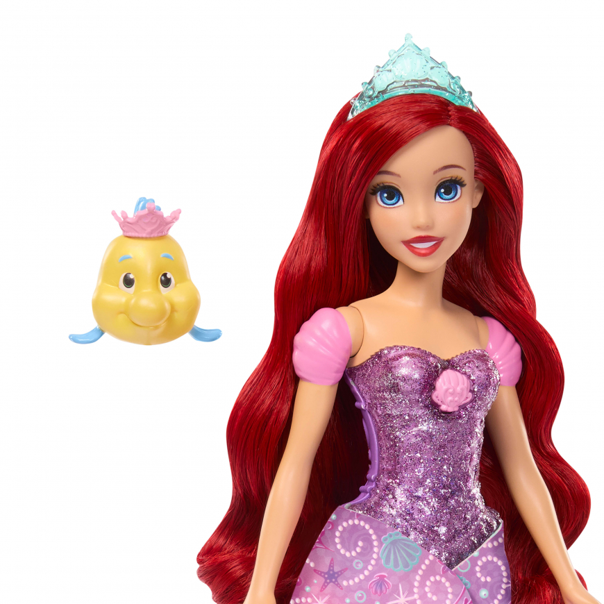 Disney Princess Ariel Human to Mermaid Transforming Fashion Doll from Mattel