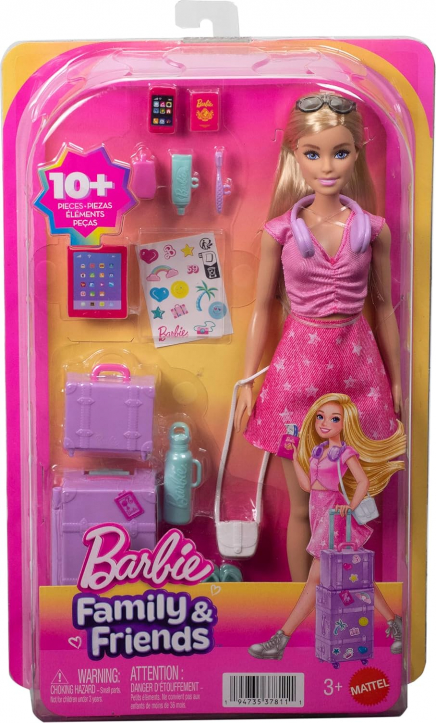 Barbie Family and Friend Malibu travel doll