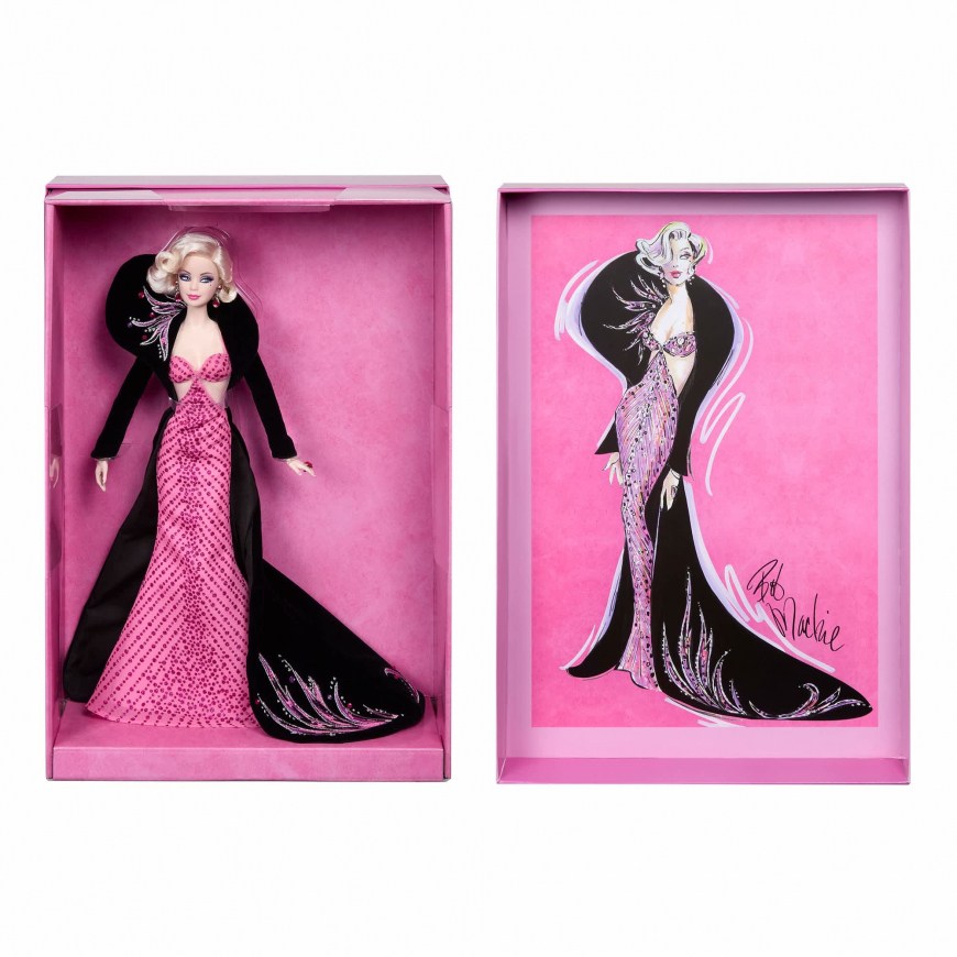 Barbie Signature Bob Mackie Pink Glamor Doll 2026