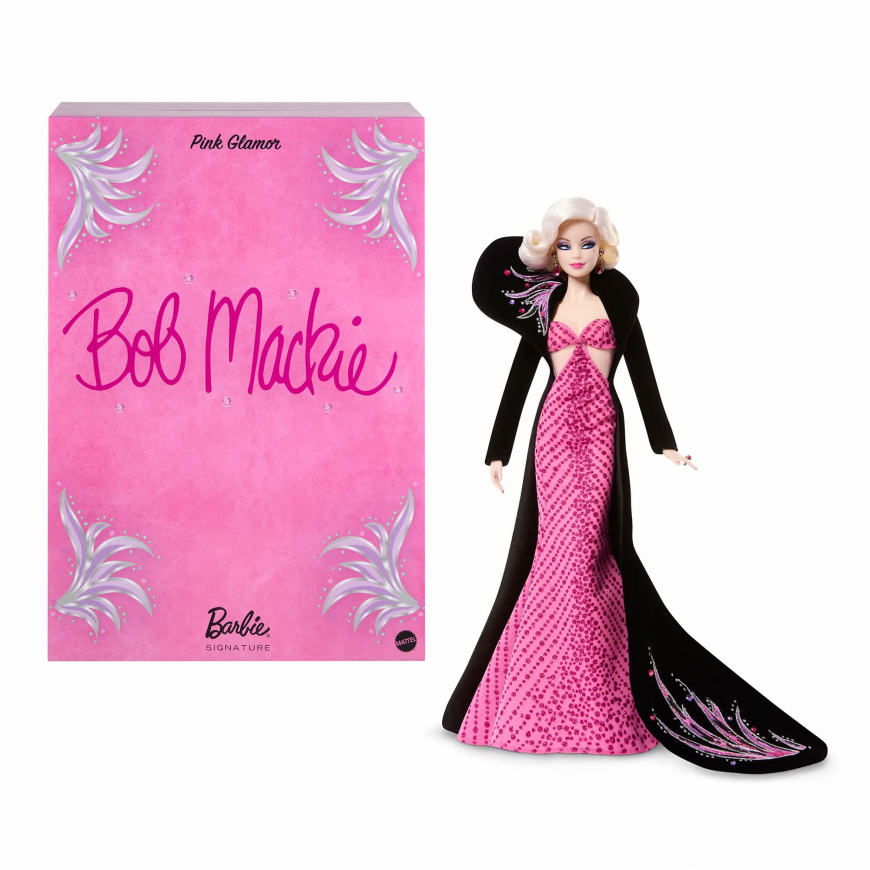 Barbie Signature Bob Mackie Pink Glamor Doll 2026