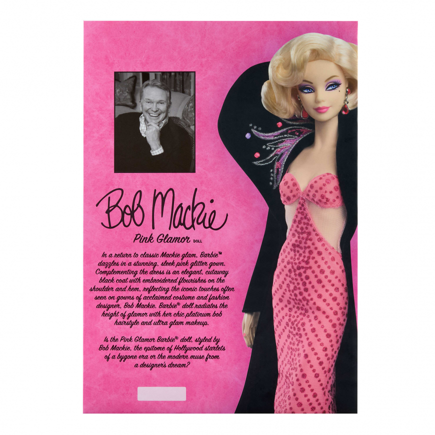 Barbie Signature Bob Mackie Pink Glamor Doll 2026