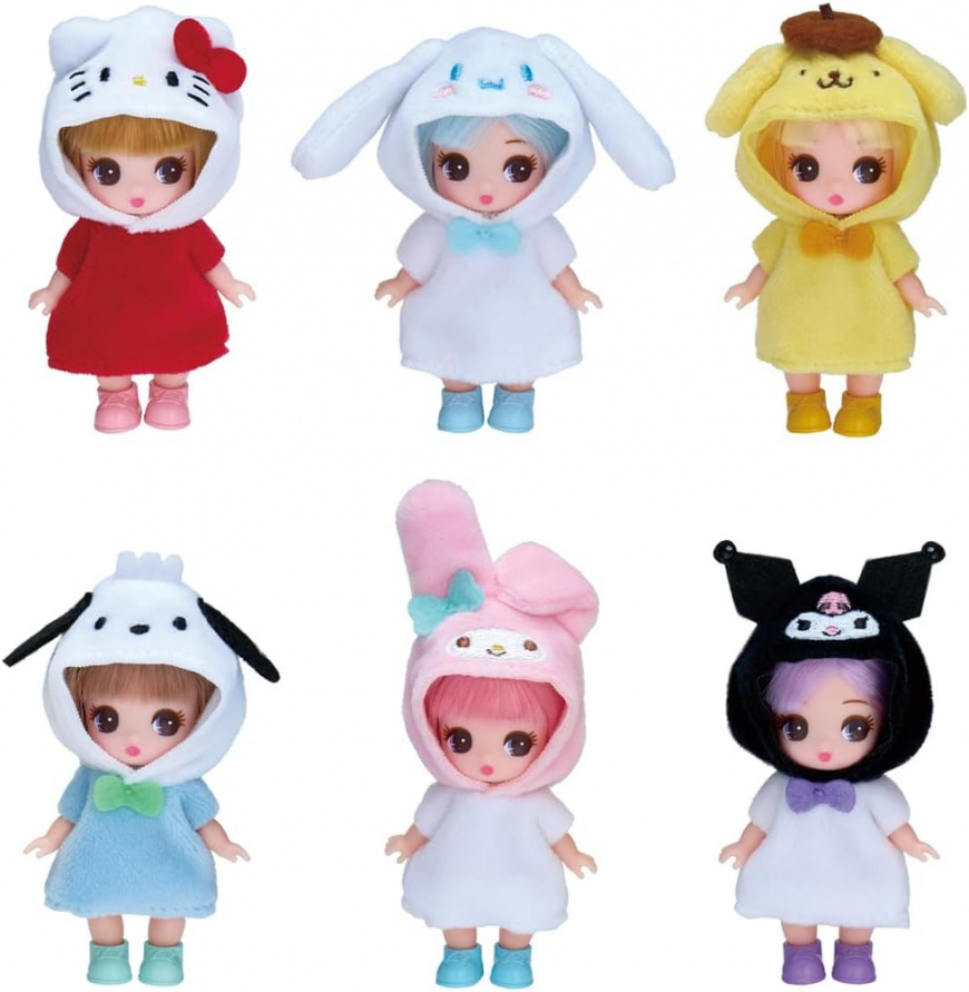 Petit Licca Hello Kitty and Friends Mini dolls