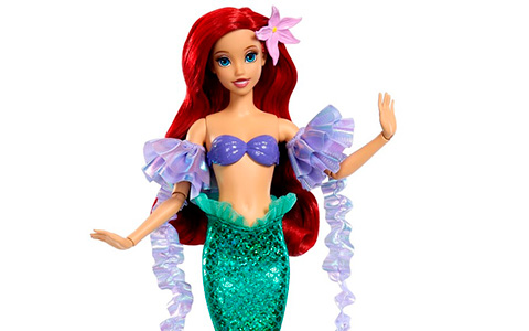 Disney Princess Sparkling Princess Series dolls 2026 from Mattel