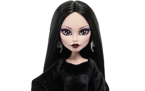Monster High x Wednesday Morticia Addams doll