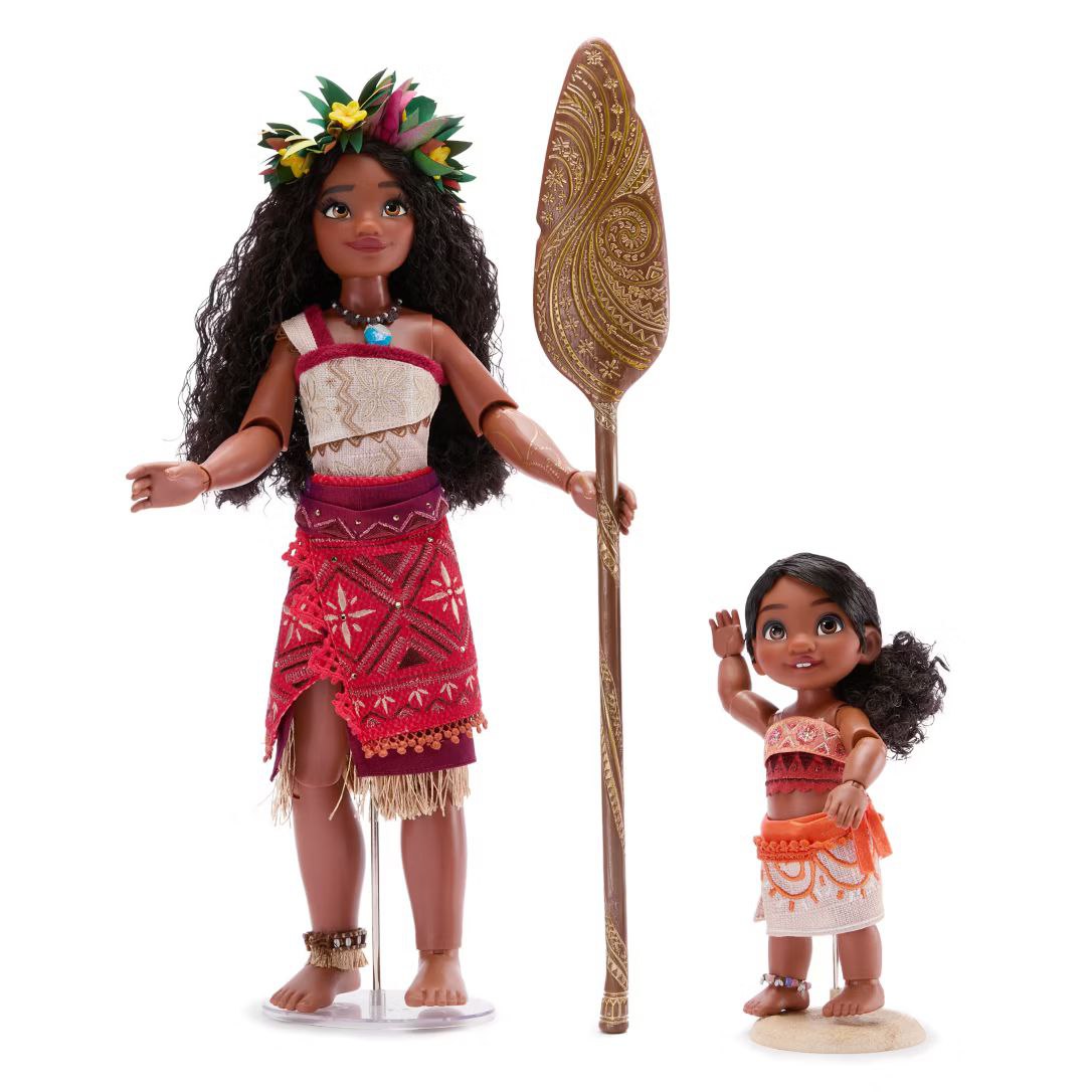Disney Moana 2モアナ＆シメア 世界限定2700個 Disney Store Moana 2 Limited Edition dolls 2-pack set - YouLoveIt.com