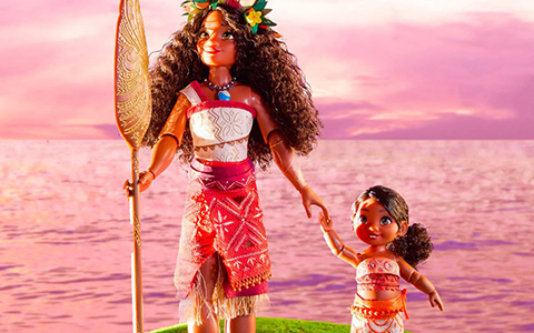 Disney Store Moana 2 Limited Edition dolls 2-pack set