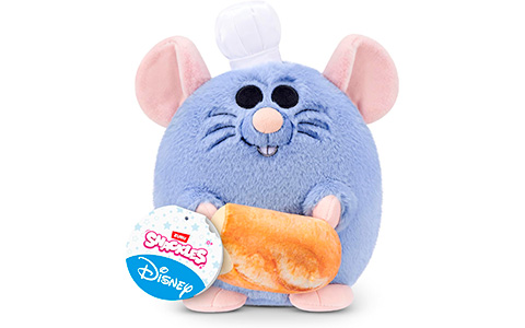 Snackles Disney 8-Inch Plush Remi & Baguette