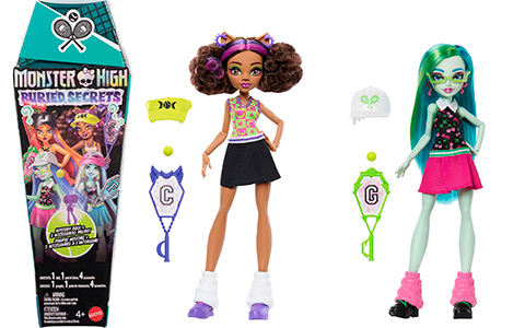 Monster High Buried Secrets 4 Courtside Fang-Out dolls