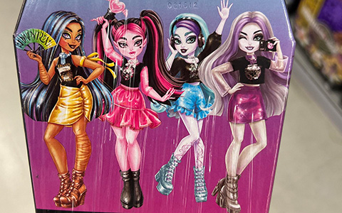 Monster High Buried Secrets 5 Concert Lurks dolls