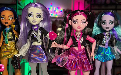 Monster High Buried Secrets 5 Concert Lurks dolls