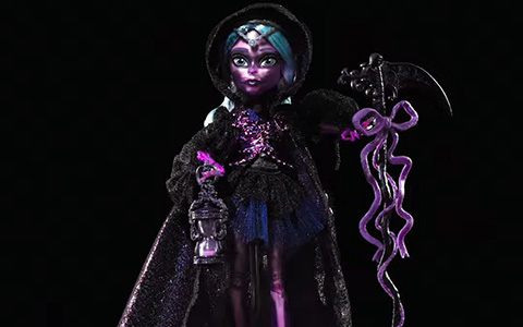 Monster High Skullector River Styxx doll «An Afterlife Party to Die For»