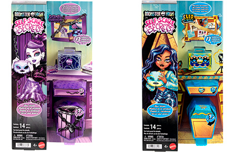Monster High Self-Scare Secrets dolls 2026 Spectra Vondergeist, Frankie Stein and Cleo de Nile