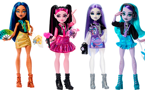 Monster High Buried Secrets 5 Concert Lurks dolls