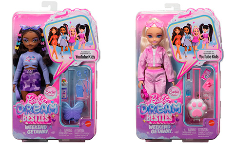 Barbie Dream Besties Weekend Getaway dolls