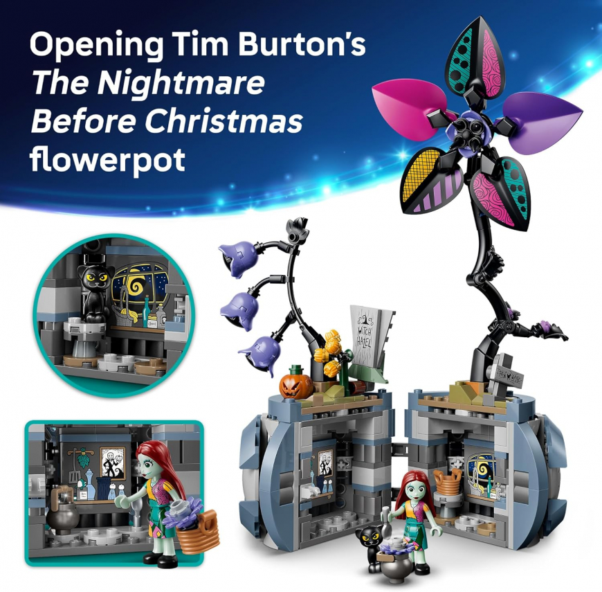 LEGO Disney Sally's Flowerpot Building set 43288