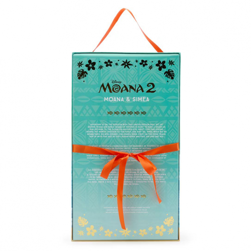 Disney Store Moana 2 Limited Edition dolls set