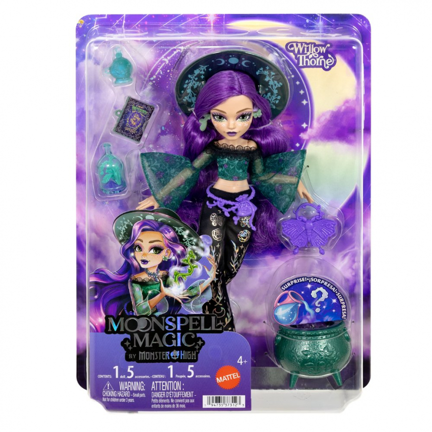 Moonspell Magic by Monster High Willow Thorne doll in box