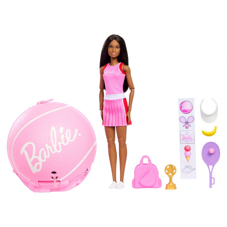 Barbie Roll & Reveal Tennis Player doll