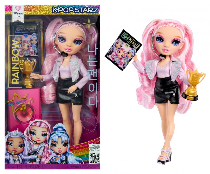 Rainbow High K-Pop Starz Minnie Choi doll
