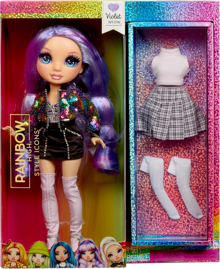 Rainbow High Style Icons Violette doll