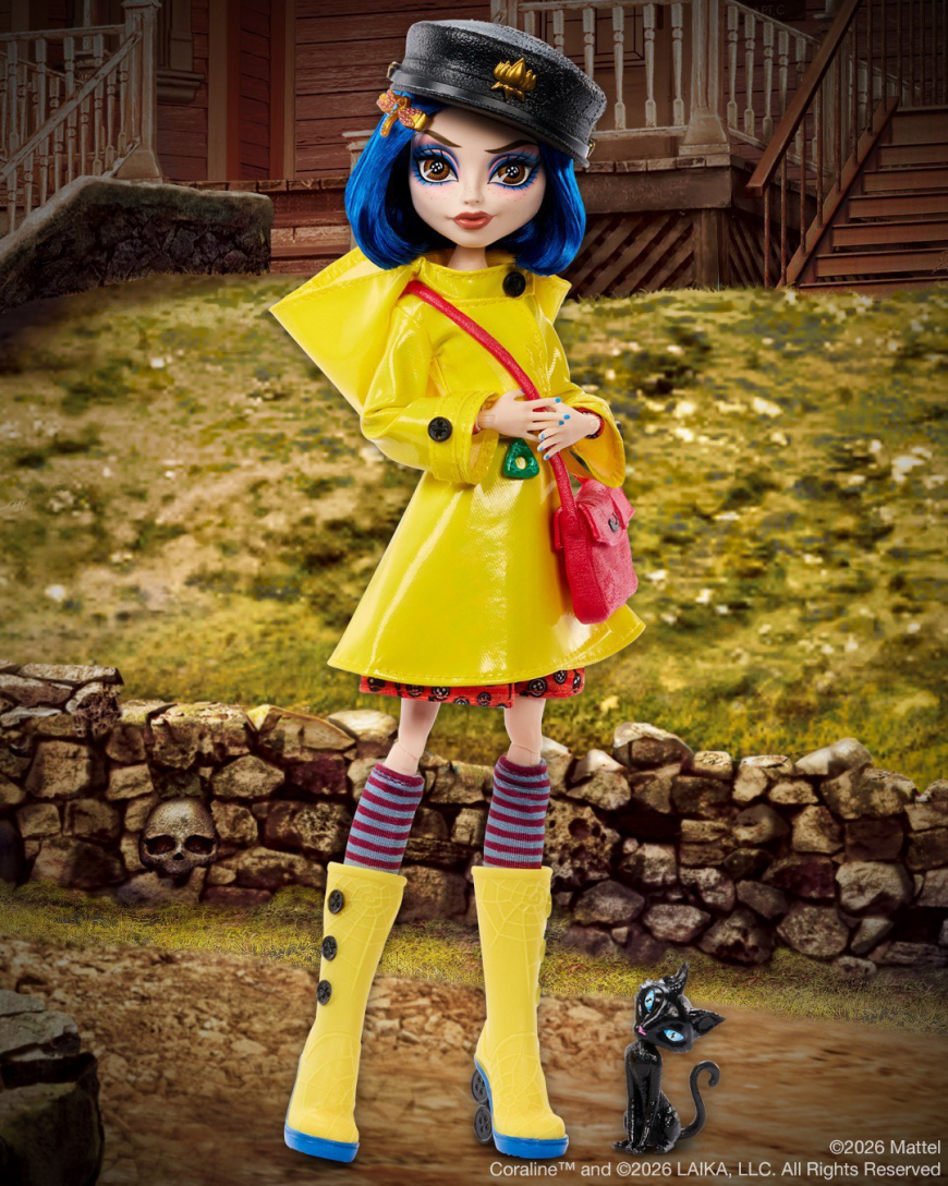 Monster High Skullector Coraline doll 2026