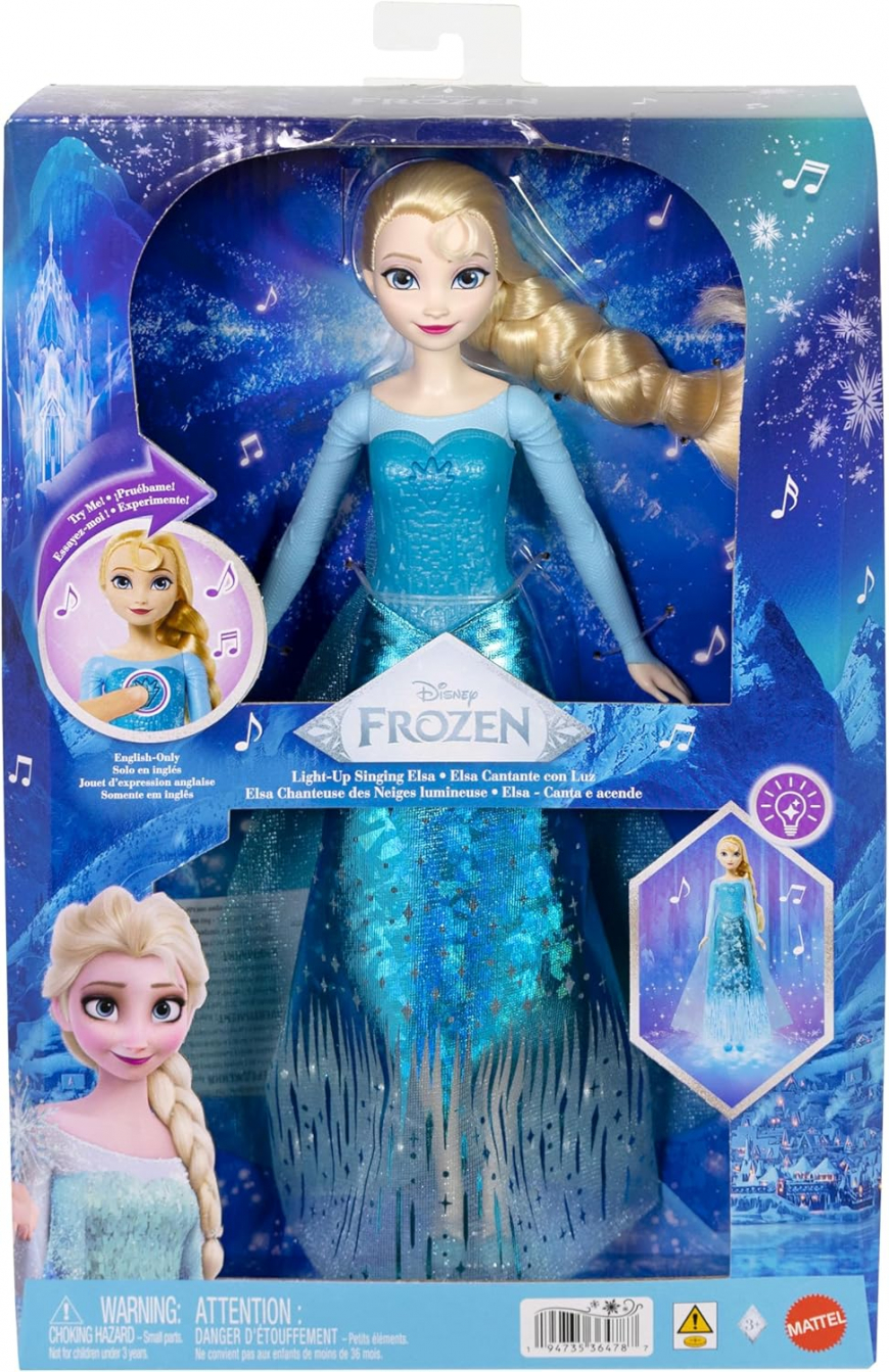 Mattel Disney Frozen Singing Elsa Doll 2026
