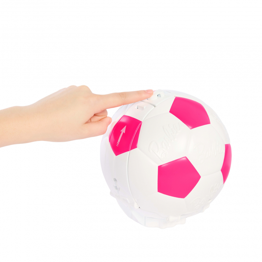 Barbie Roll & Reveal Football Player doll