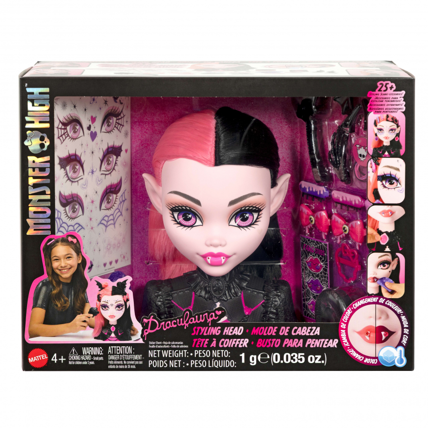 Monster High Draculaura Styling Head