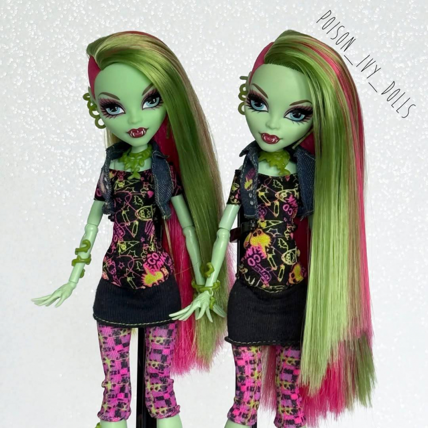 Comparison of the Venus reproduction doll with the first release